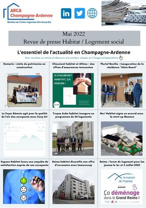 Mai Revue De Presse Habitat Logement Social