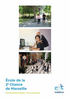 Brochure de présentation de l'E2C Marseille