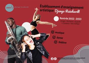 EEA DJANGO REINHARDT plaquette 2022 2023