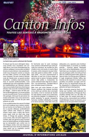 Canton Infos N°101 JUIN 2022
