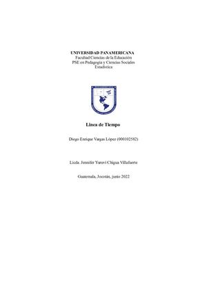 Línea De Tiempo de la estadística