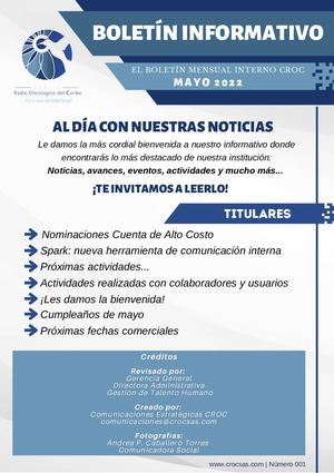 Boletín Interno Croc