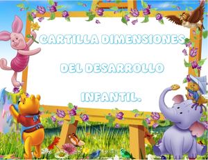 Cartilla Dimensiones Del Desarrollo