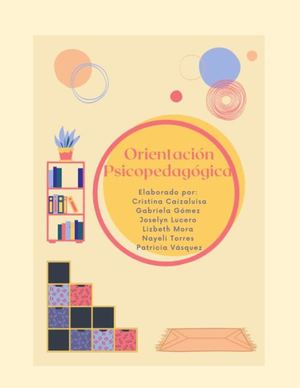 Libro De Orientación Psicopedagógica