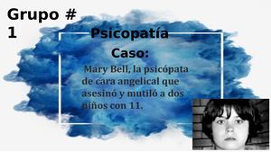 Grupo 1 Psicopatia 2 0