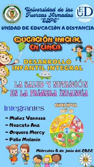 La salud y nutrición en la primera infancia