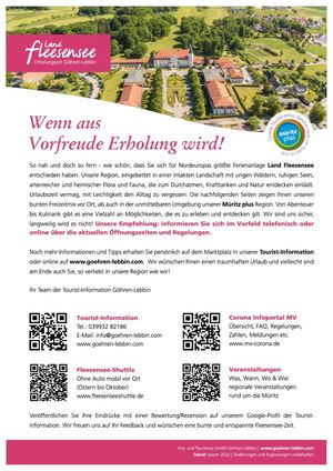 Fleesensee Gästemappe 2022