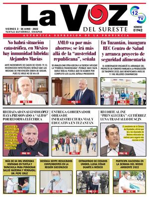 La Voz del Sureste 03 06 2022