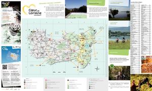 CARTE TOURISTIQUE COEUR DE LORRAINE - VERSION FR/EN - ÉDITION 2022-2023
