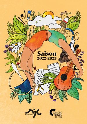 MJC Ménival - École de Cirque de Lyon - Plaquette 2022-2023