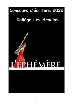 Livret 2022 Éphémère