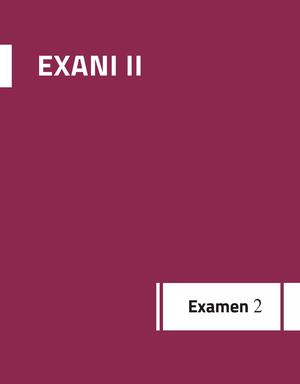 2 Simulación Exani Ii Pm, Pa, El, Cl