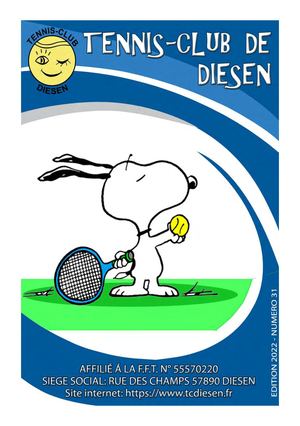 JOURNAL DU TENNIS-CLUB DE DIESEN (EDITION 2022)