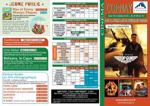 Prog cinéma Cornay Juin 2022