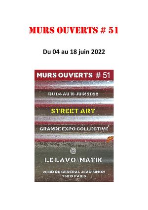 Catalogue Mur Ouverts 51