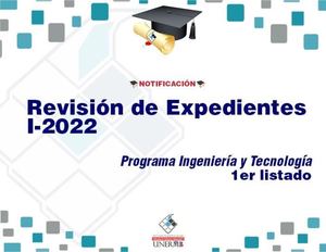 1er Listado De Ingeniería