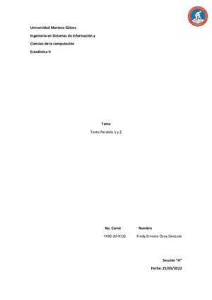 Proyecto Final Estadistica Ii