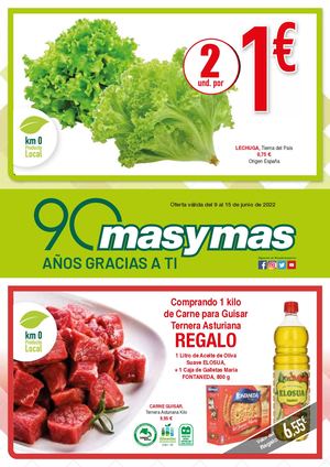 Oferta Válida Del 9 Al 15 De Junio De 2022 Masymas Supermercados