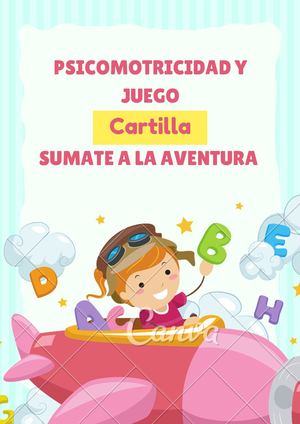 Cartilla Psicomotricidad V