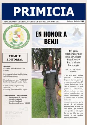 Primicia Primera Edición 2022