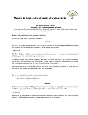 Informe Maquina Goldberg
