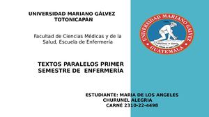 Texto Paralelo Educación Para La Salud