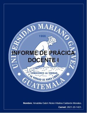 Informe Final Práctica Docente Gabrí