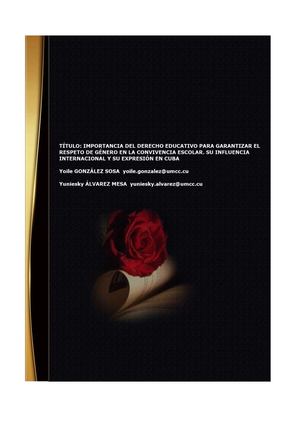 IMPORTANCIA DEL DERECHO EDUCATIVO.