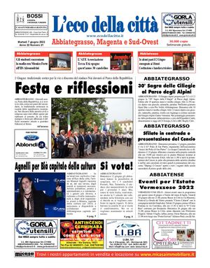 L'eco della città del 7 giugno 2022
