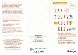 Parcours Culturels Besancon Programme 2022 23 Élementaire