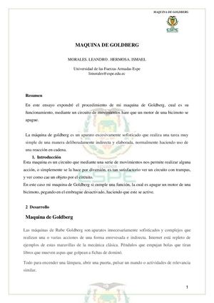 Morales Leandro Maquina De Goldberg