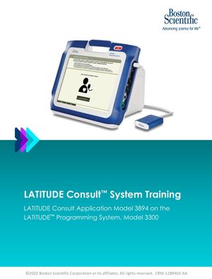 CRM 1289402 AA EDUCARE 3300 Latitude Consult Workbook