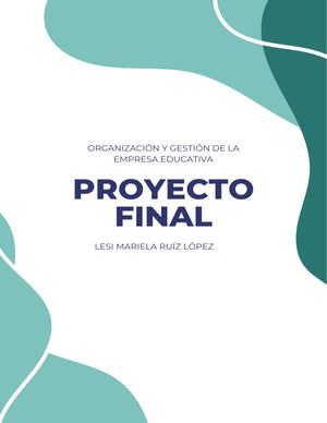 Proyecto Final