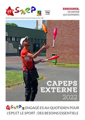 Bulletin SNEP - Special Capeps Externe - Juin 2022