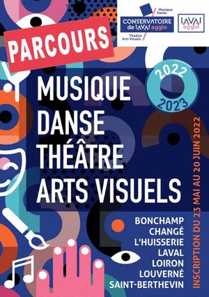 Plaquette Des Parcours Conservatoire Laval Agglo 2022-2023