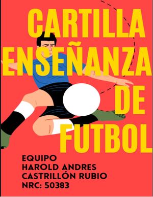 Actividad 8 cartilla de futbol