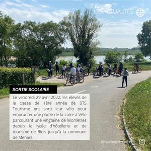 Sortie Velo Bts Tourisme Blois