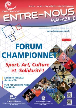 ENTRE-NOUS CHAMPIONNET Juin 2022