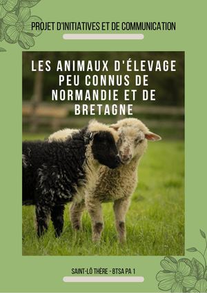 Les Animaux D'élevage Peu Connus De Bretagne Et De Normandie