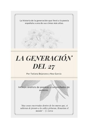 Generación Del 27