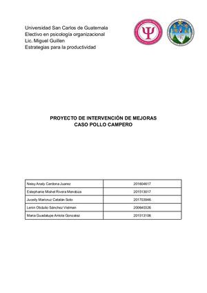 Diagnostico Organizacional