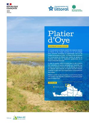 Plan de gestion Platier d'Oye