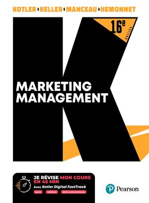 Extrait - Marketing Management, 16e édition