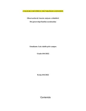 Colegio Científico Examen 2do Bimestre