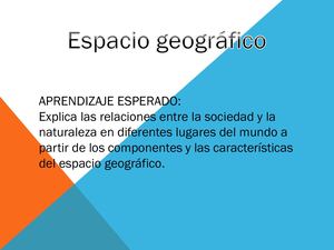 Espacio Geográfico Pdf
