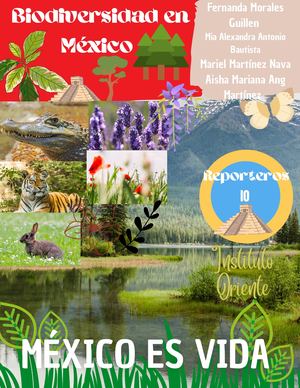 Biodiversidad En México
