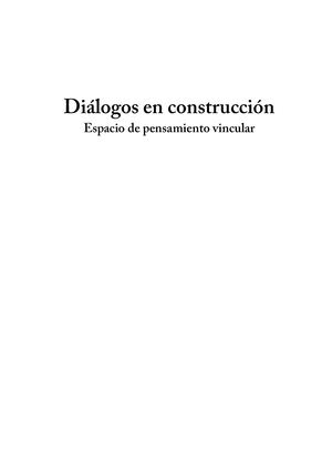 Diálogos en construcción