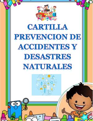 Cartilla Prevención De Accidentes
