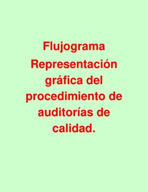 Flujograma