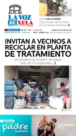 EDICIÓN DIGITAL #1188 del diario LA VOZ DE XELA